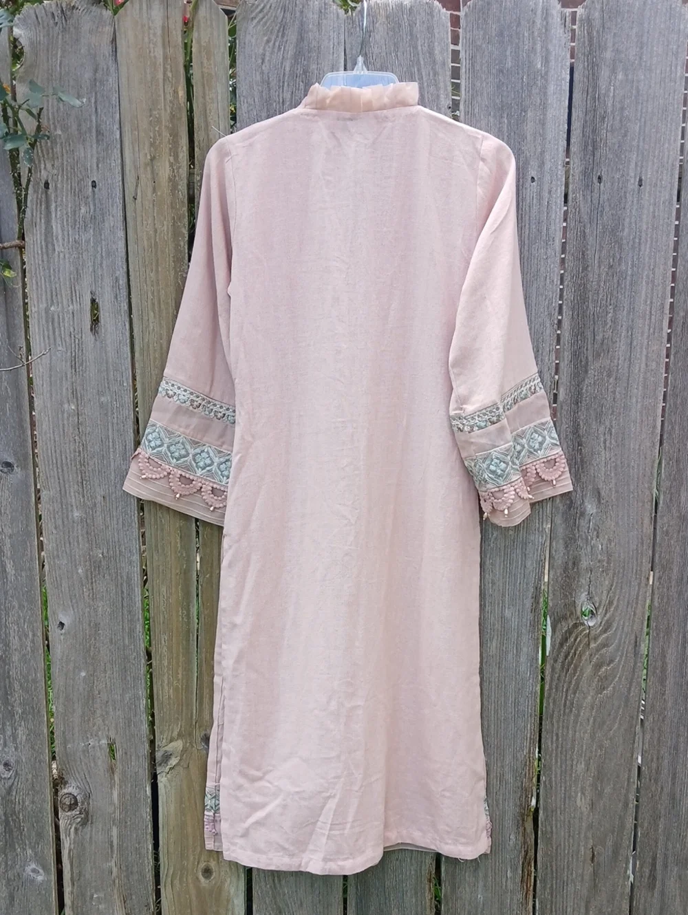 NWT Sari Maria B Indian Dress Tunic Sz M - Picture 7 of 9